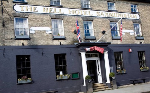 The Bell Hotel at Saxmundham, Suffolk, England, United Kingdom, Europe