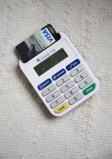 Ezio Lloyds Bank card reader online banking security device, UK