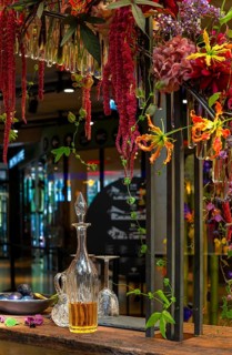 Artistic flower arrangements and decorations, German Floristry Championships, Berlin, Germany,