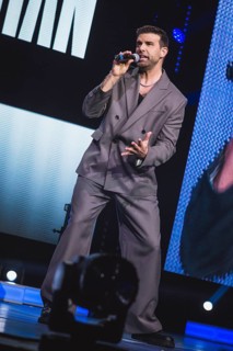 Jay Khan at the Schlagernacht des Jahres live on Das Original Tour in the Berlin Uber Arena on 16