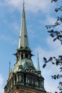 Church in Gamla Stan, old town, centre, attraction, famous, city centre, city trip, tourism,
