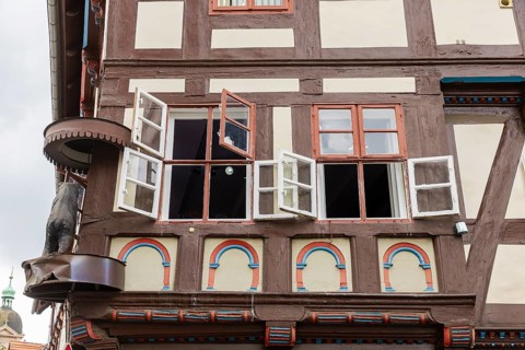 Old Town, Göttingen cityscape, Göttingen, Lower Saxony, Germany, Europe
