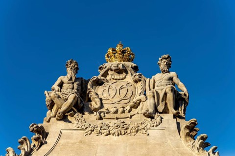 Detail of the pavilion at Christiansborg Palace, Copenhagen, Denmark, Europe