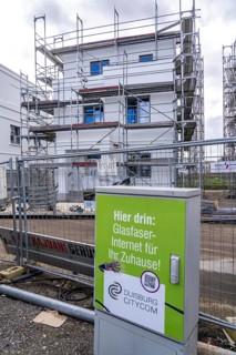 New development district, around 140 detached and semi-detached villas being built in the south of