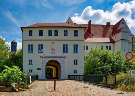 Johann-Georg-Bau, Köthen Palace and Palace Park, Köthen, Saxony-Anhalt, Germany, Europe