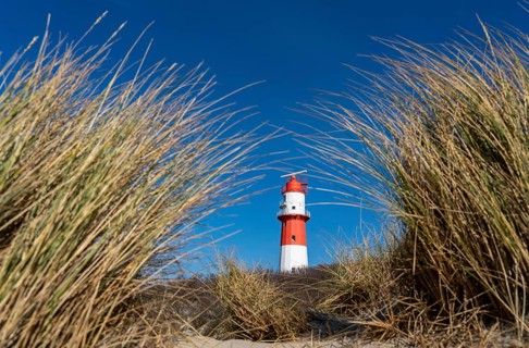 Small Borkum lighthouse, out of service since 2003, still serves as an antenna support for the Ems