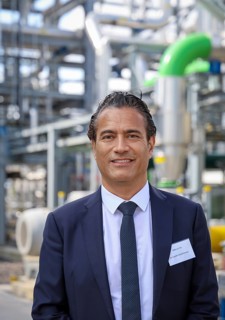 Oberhausen, North Rhine-Westphalia, Germany, Green hydrogen at Air Liquide, hydrogen production at