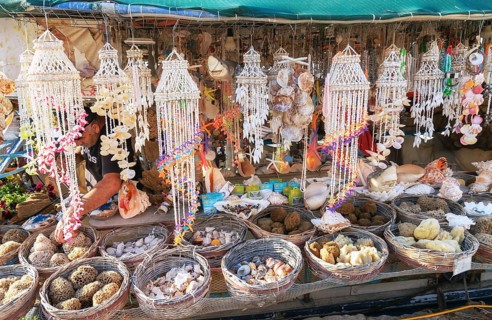 Sponge for sale, Chania, Crete, Greek Islands, Greece, Europe