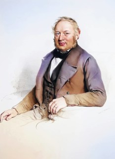 Franz Xaver Steinitz (c. 1820-1880), railway engineer, Historical, digitally restored reproduction