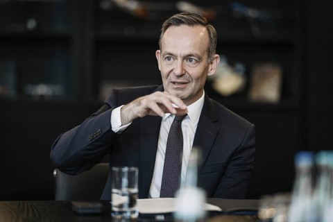 Volker Wissing (FDP), Federal Minister of Transport and Digital Affairs, recorded during an