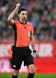 Referee Referee Florian Badstübner Gesture Gesture WWK Arena, Augsburg, Bavaria, Germany, Europe