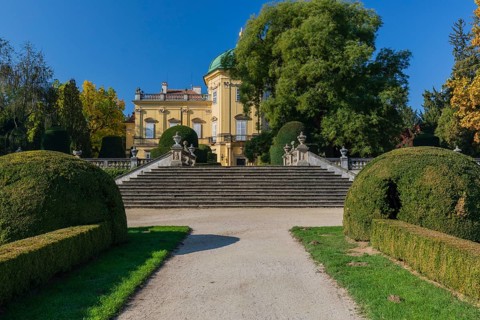 Buchlovice castle in south-east Moravia, Czech Republic, Europe