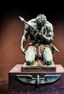 Memorial to the Fallen Railwaymen, Proviantmagazin Zitadelle Spandau, Exhibition Unveiled, Figures,