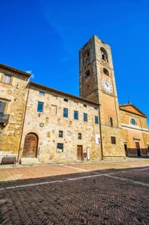 Piazza del Duomo, Colle di Val d'Elsa, Tuscany, Italy, Europe