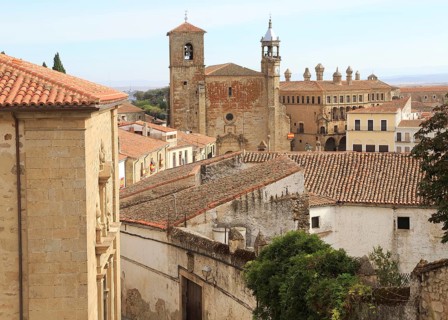 Historic medieval town of Trujillo, Caceres province, Extremadura, Spain, Europe