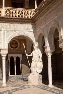 La Casa de Pilatos palace in Seville, Spain, home of Dukes of Medinaceli in Renaissance Italian and