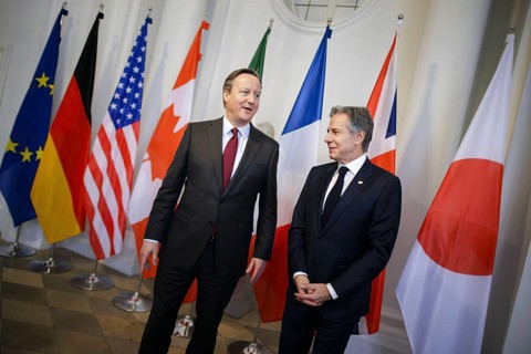 60th Munich Security Conference. (L-R) : Antony Blinken, Secretary of State of the United States of
