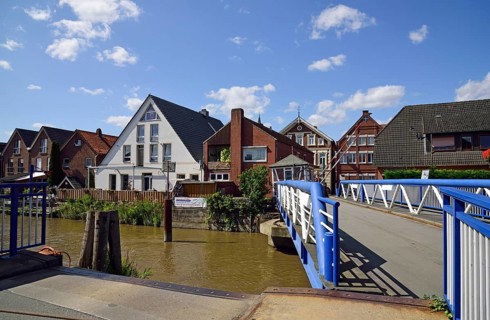 Europe, Germany, Lower Saxony, Altes Land near Hamburg, Hamburg Metropolitan Region,