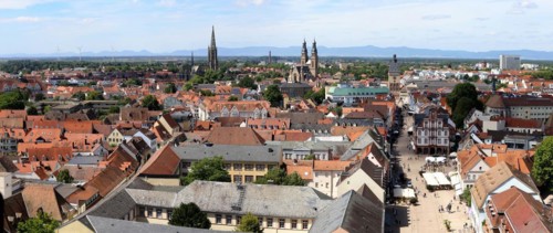 Panorama of Speyer, Rhineland-Palatinate