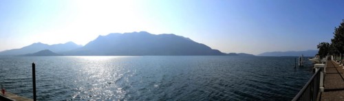 Panorama of Lake Maggiore