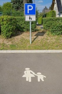 Women's car park, Berlin, Germany, Europe