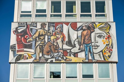 House of the Teacher, Otto-Braun-Straße, Mitte, Berlin, Germany, Europe