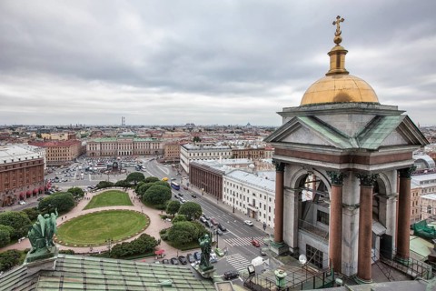 St. Isaac Cathedral. Petersburg. Russia