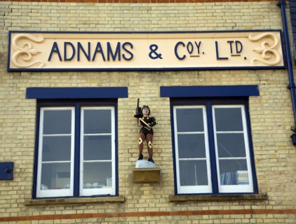Adnams brewery, Southwold, Suffolk, England, United Kingdom, Europe