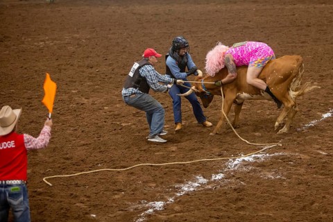 Oklahoma City, Oklahoma, The Great Plains Rodeo, an annual gay rodeo that features traditional
