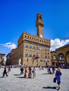 Palazzo Vecchio, Piazza della Signoria, Florence, Tuscany, Italy, Europe