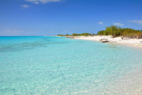 Sandy beach beach, Cuba, Caribbean, Central America