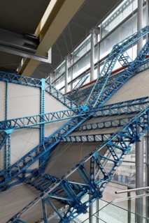 Skeleton of the Hindenburg, Zeppelin airship LZ 129, partial reconstruction, Zeppelin Museum