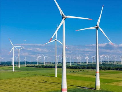 Wind farm north-east of Bad Wünnenberg, Ostwestfalen-Lippe, Paderborn district, North