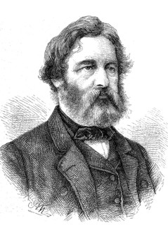 Henry Wadsworth Longfellow, 27 February 1807, 24 March 1882, an American writer, lyricist,