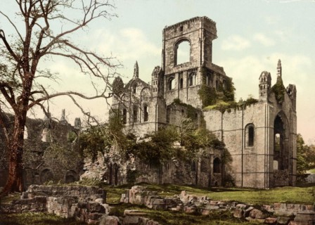 Kirkstall Abbey is the ruins of a Cistercian abbey in the northern English city of Leeds in the