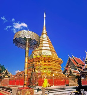 Wat Phra That Doi Suthep temple, Chiang Mai, Thailand, Asia