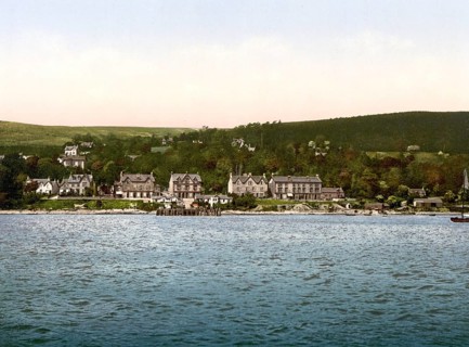 Kilcreggan, small village in a sparsely populated region of the Scottish Council Area Argyll and