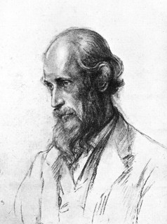 William James Stillman, 1828-1901, American author. From the book The Masterpiece Library of Short