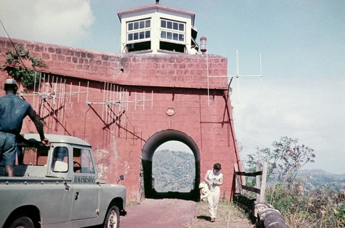 HM Prisons vehicle at Fort Charlotte, St Vincent, Windward Islands, West Indies, 1962