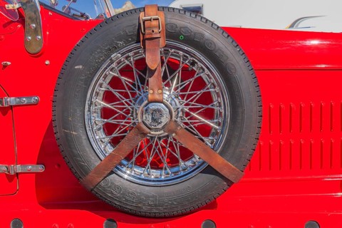 Replica of an 1931 Alfa Romeo Monza P3. no property release
