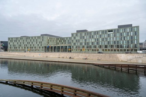 Berlin office of the BMBF, Federal Ministry of Education and Research, Kapelle-Ufer, Spree, Berlin,
