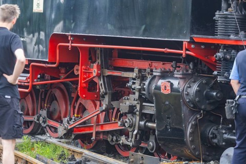 There was a serious accident between a train on the Weißeritz Valley Railway and a lorry from the