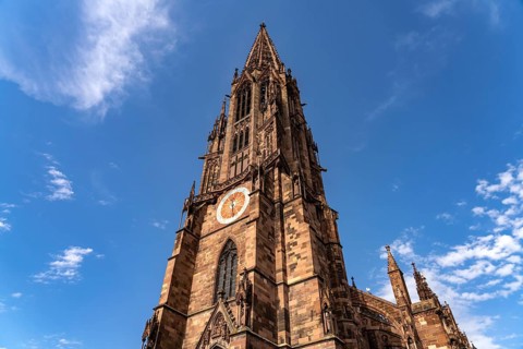 Freiburg Minster, Freiburg im Breisgau, Black Forest, Baden-Württemberg, Germany, Europe