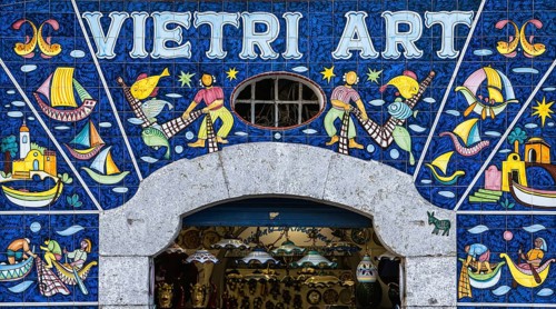 Ceramics and porcelain from Vietri sul Mare, Amalfi Coast, Salerno, Campania, Italy, Europe