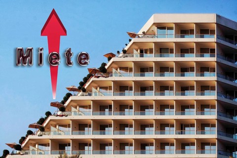 Symbolic image, rent, rent increase, rent rising, housing shortage, housing shortage, housing