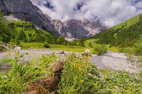 Enger-Grund creek, Eng valley, Tyrol, Austria, Europe