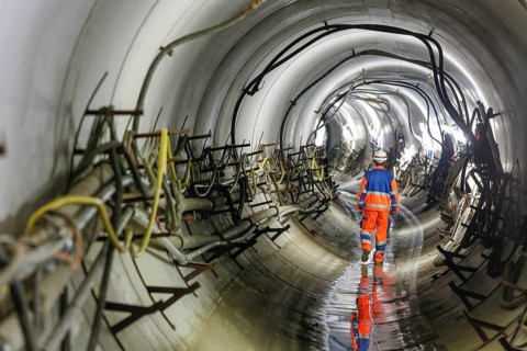 Theme photo Emscher conversion, the Emscher system will be sewage-free in 2021 - new construction