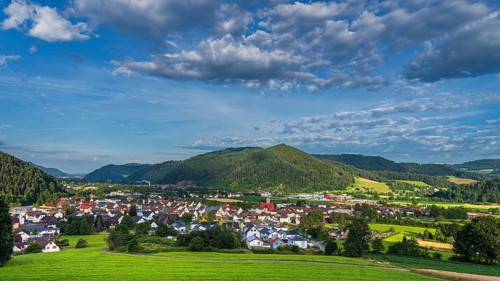 Landscape, Nature, Village, Gutach im Breisgau, Black Forest, Germany, Europe