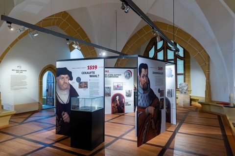 New exhibition Königsmacher in the Albrechtsburg Meissen, Meissen, Saxony, Germany, Europe