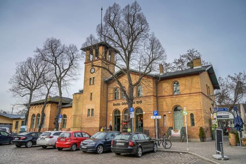 Lichterfelde West S-Bahn station, Lichterfelde, Steglitz-Zehlendorf, Berlin, Germany, Europe